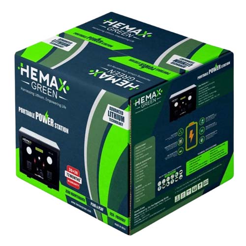 1100 W Portable Power Station Inverter - Image 3